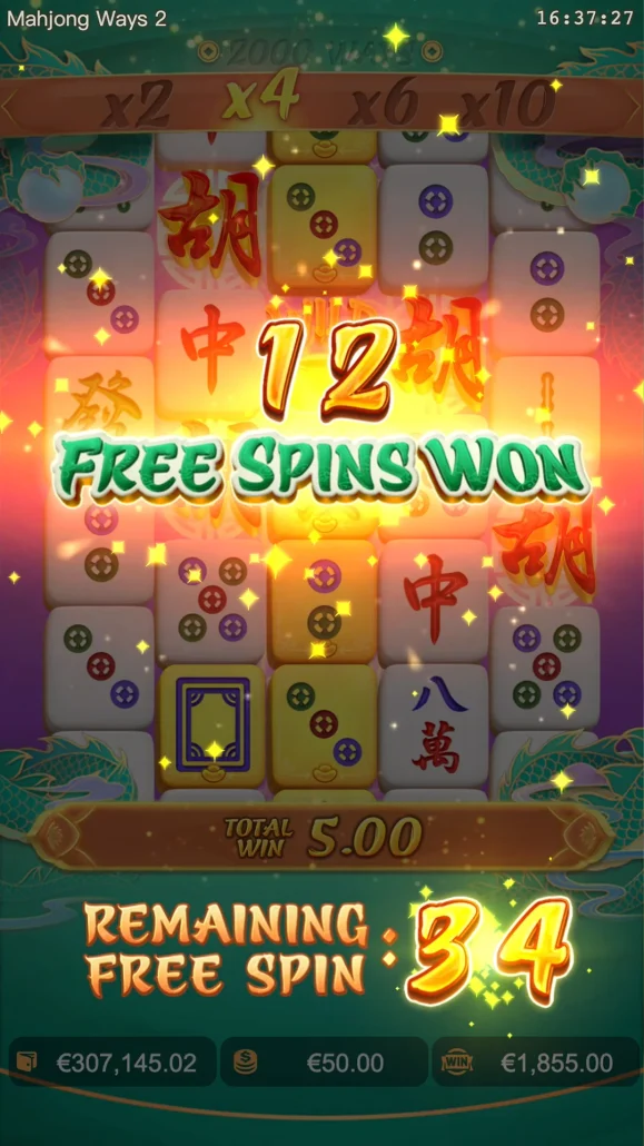 feature freespin mahjong ways2