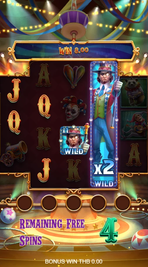 Fortune FreeSpins Remaing Amazing Circus