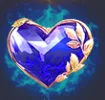 Symbol Blue Heart Wild
